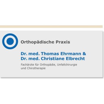 Logo von Orthopädische Gemeinschaftspraxis. Dr. med. Thomas Ehrmann, Dr.med. Christiane Elbrecht München in München
