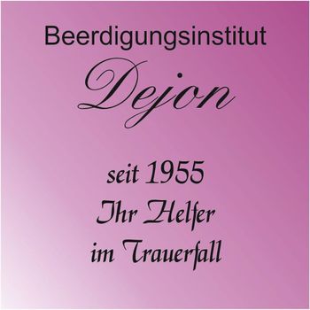Logo von Beerdigungsinstitut Dejon in Merchweiler