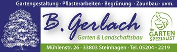 Logo von Bernd Gerlach Garten- und Landschaftsbau in Steinhagen in Westfalen