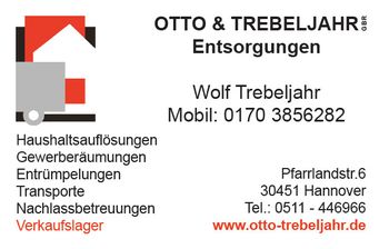 Logo von Otto & Trebeljahr GbR Entsorgungen in Hannover
