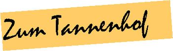 Logo von Gasthof Pension Zum Tannenhof in Büren