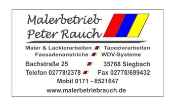 Logo von Malerbetrieb Rauch in Siegbach