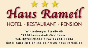 Logo von Hotel Haus Rameil in Lennestadt