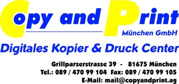 Logo von Copy and Print in München