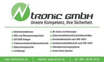 Logo von Ntronic GmbH in Frankfurt