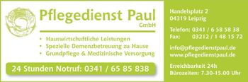 Logo von Pflegedienst Paul GmbH in Leipzig