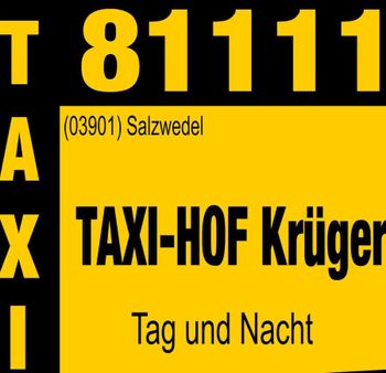 Logo von Taxi - Hof Krüger in Salzwedel
