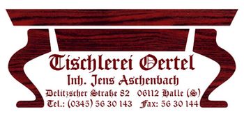 Logo von Tischlerei Oertel in Halle
