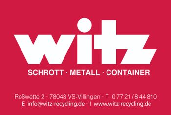 Logo von Bernd Witz GmbH Schrott - Metall - Container in Villingen-Schwenningen