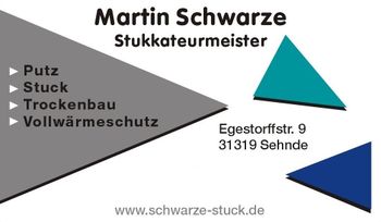 Logo von Martin Schwarze Stukkateurmeister in Sehnde