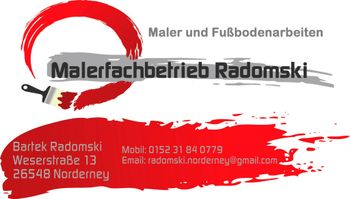 Logo von Malerfachbetrieb Radomski in Norderney