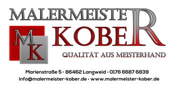 Logo von Malermeister Kober in Langweid