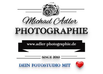 Logo von Adler Photographie Fotostudio mit Herz in Krefeld