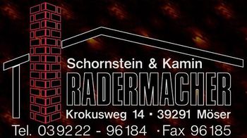 Logo von Radermacher Schornstein & Kamin in Möser