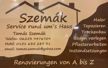 Logo von Szemák Service Rund um`s Haus in Fürth