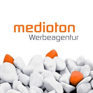 Logo von medioton Werbeagentur in Würzburg