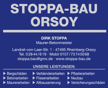 Logo von STOPPA-BAU in Rheinberg