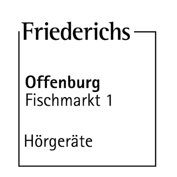 Logo von Hörgeräte Friederichs in Offenburg