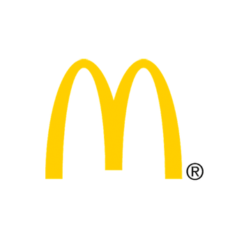 Logo von McDonald's in Berg