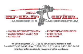 Logo von Car Color Center GmbH in Bruchsal