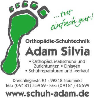 Logo von Orthopädie-Schuhtechnik Adam Silvia in Neumarkt in der Oberpfalz