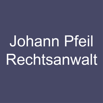 Logo von Johann Pfeil Rechtsanwalt in Augsburg