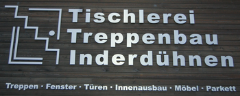 Logo von Tischlerei Treppenbau Inderdühnen in Bergheim an der Erft