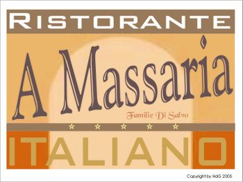 Logo von Pizzeria Ristorante A Massaria in Sinn in Hessen