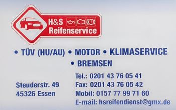Logo von H&S Reifenservice in Essen