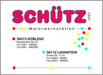 Logo von SCHÜTZ Malerwerkstätten GmbH in Koblenz am Rhein