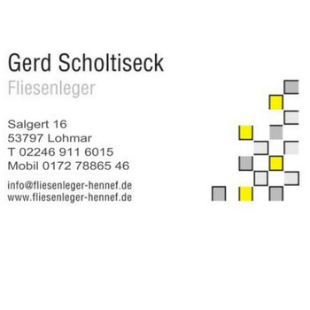 Logo von Gerd Scholtiseck / Fliesenleger in Hennef an der Sieg