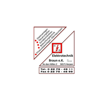 Logo von Elektrotechnik Braun e. K. in Kerpen im Rheinland