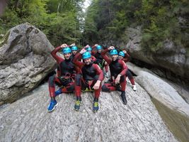 Bild zu Abenteuer- Schlucht- Canyoning Starzlachklamm Allgäu Bayern