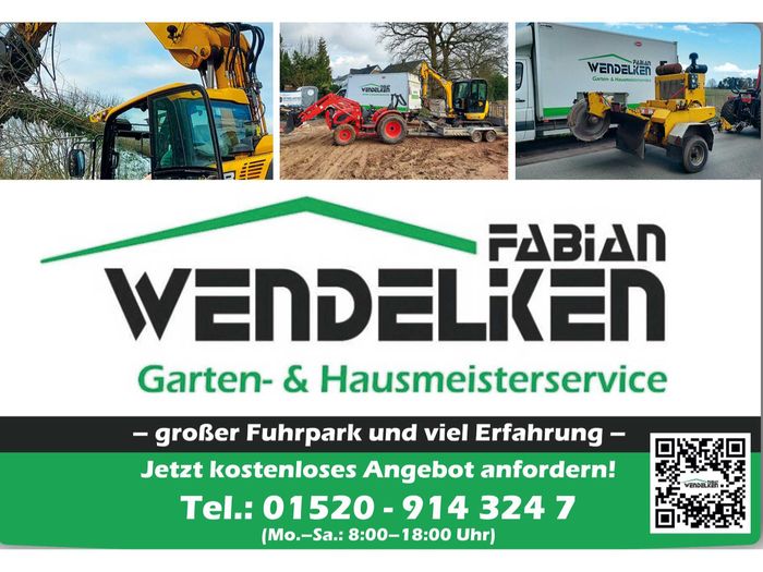 Fabian Wendelken Garten- & Hausmeisterservice Inh. Fabian Wendelken
