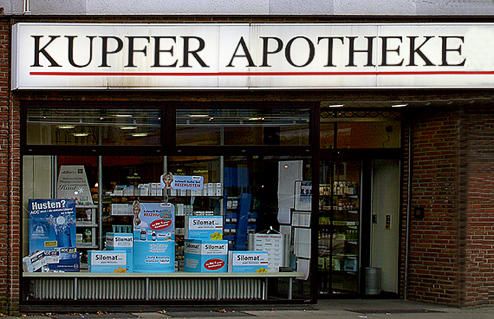 Aussenansicht der Kupfer-Apotheke