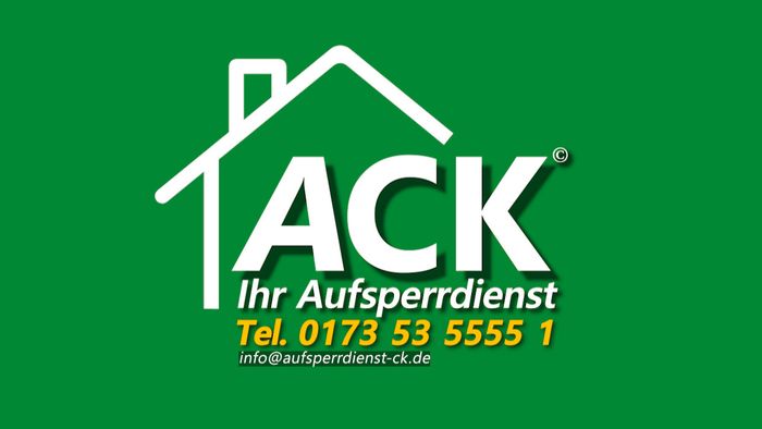 ACK - Aufsperrdienst / Schlüsselnotdienst