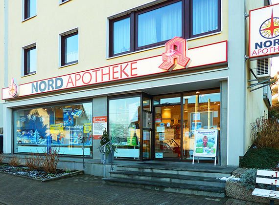 Aussenansicht der Nord Apotheke