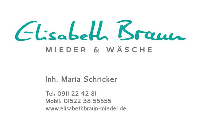 Elisabeth Braun Mieder & Wäsche