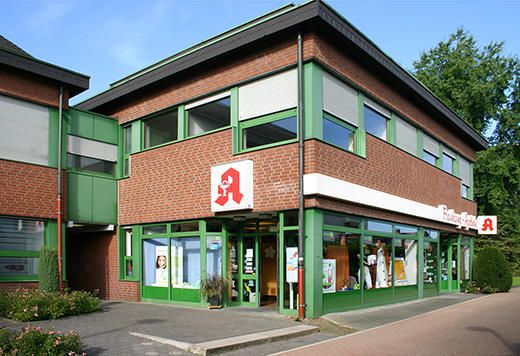 Aussenansicht der Frankamp-Apotheke