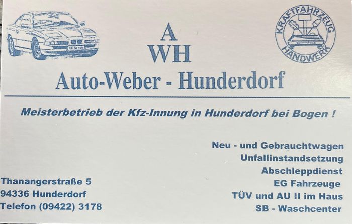 Auto Weber, Autohaus u. Kfz-Werkstatt