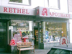 Aussenansicht der Rethel Apotheke