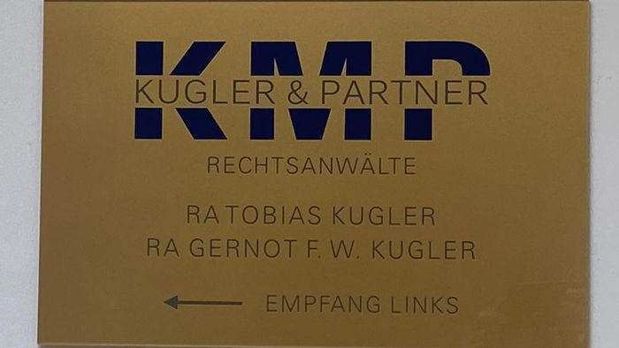 KMP Kugler & Partner Anwaltskanzlei Rechtsanwalt, Tobias Kugler und Gernot F. W. Kugler