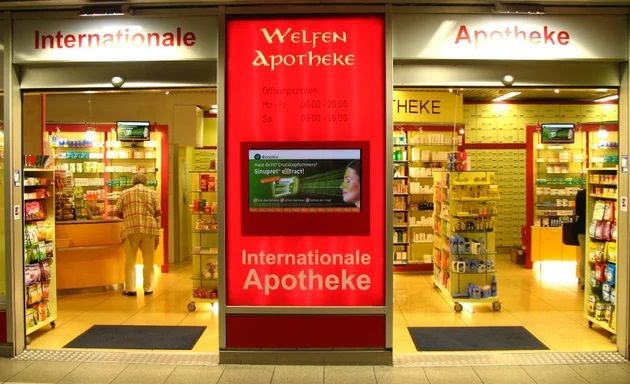 Internationale Apotheke Welfen Apotheke im Ostbahnhof-Untergeschoß