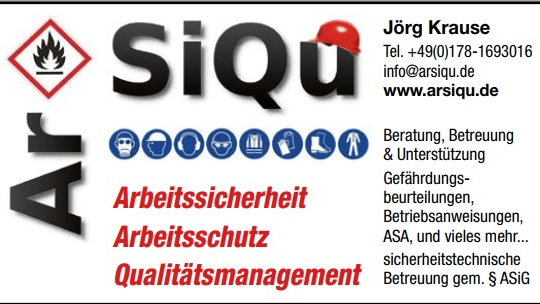 ArSiQu - Arbeitssicherheit & Arbeitsschutz & Qualität