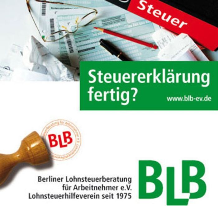 Berliner Lohnsteuerberatung für Arbeitnehmer e.V. Lohnsteuerhilfeverein