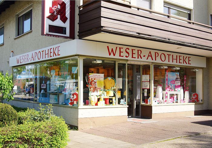 Aussenansicht der Weser-Apotheke