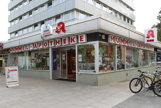 Aussenansicht der Hummel-Apotheke