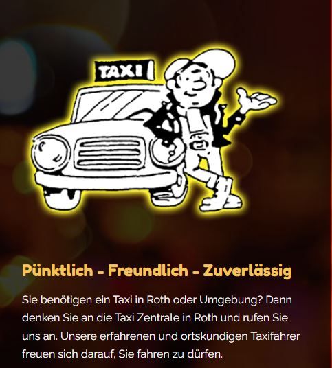 Taxi-Minicar-Zentrale in Roth GbR Sabine Endres + Guido Preißinger