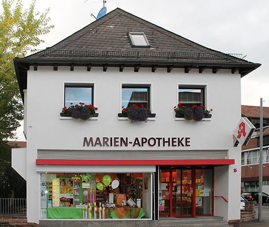 Aussenansicht der Marien-Apotheke