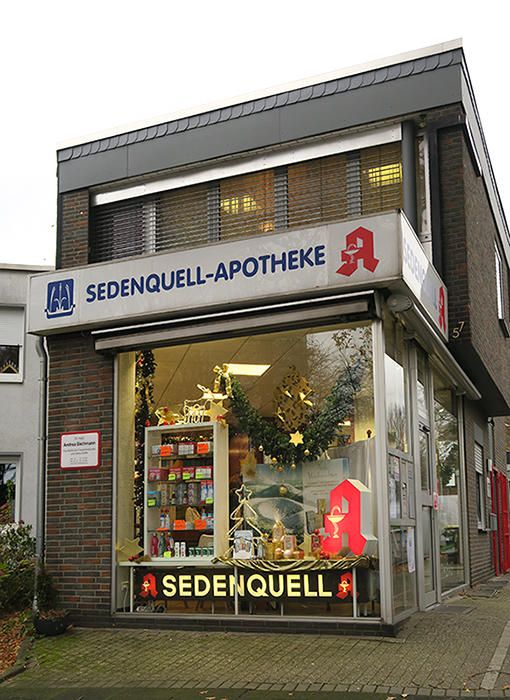 Aussenansicht der Sedenquell-Apotheke